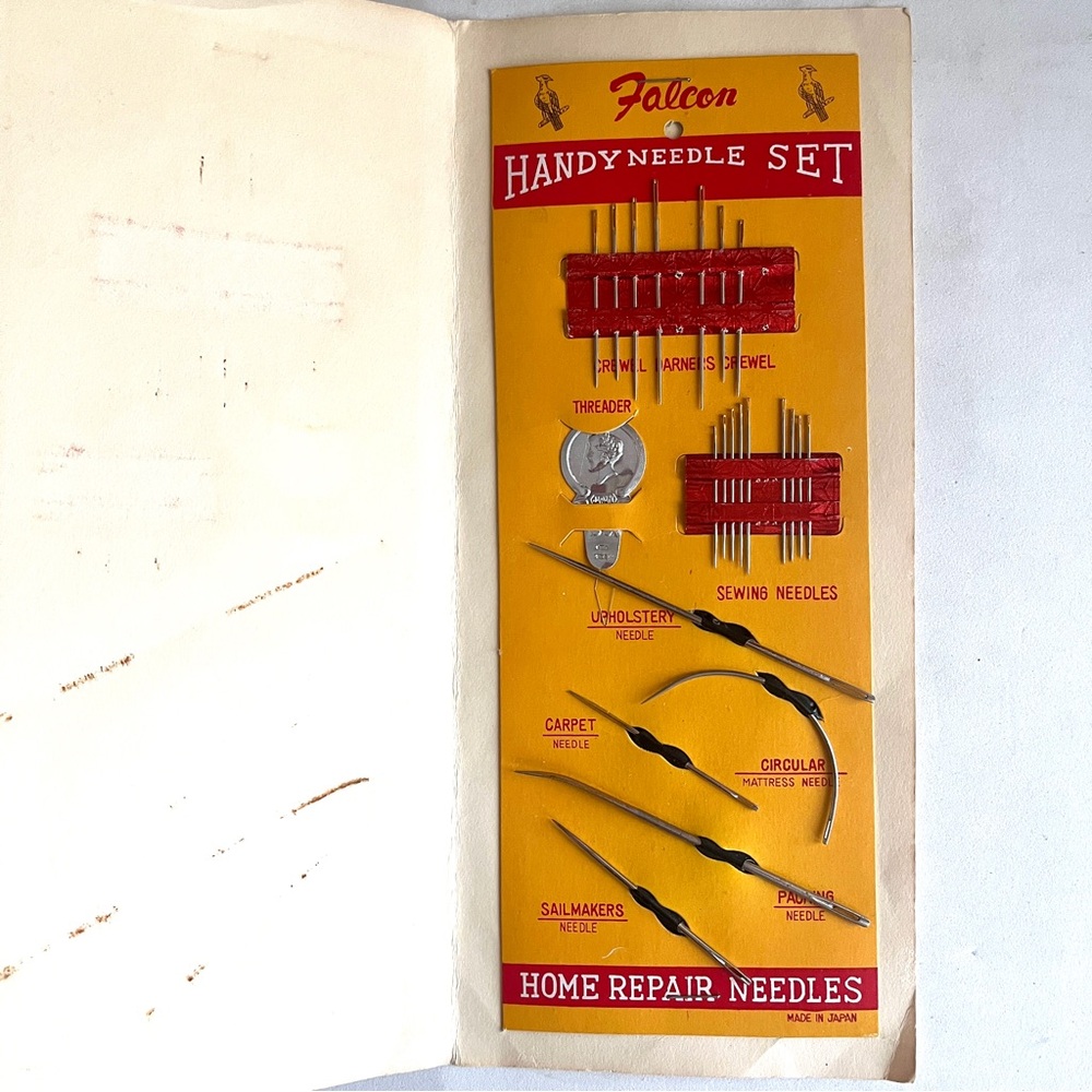 Handy Needle Set - Red and Yellow